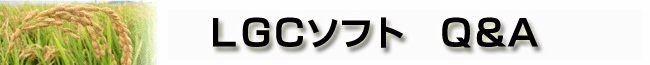 LGCソフト Q%A